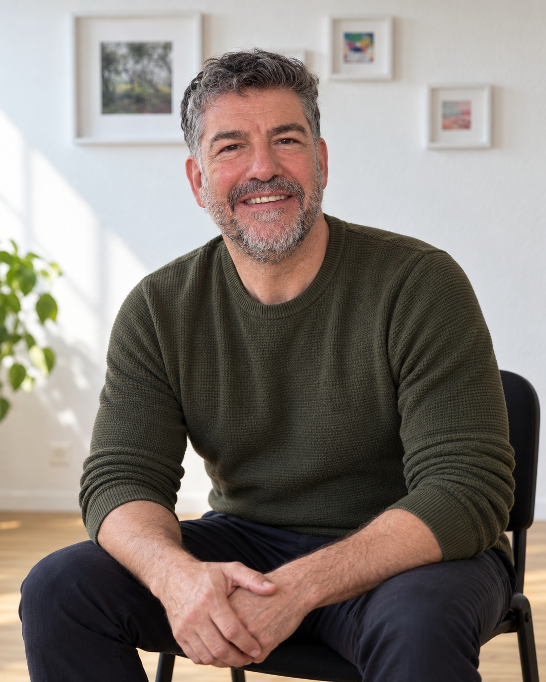Cestiel Conte, Coach und Yogalehrer bei INSLEBEN in Solothurn.